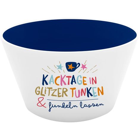 Schale mit Motiv 'Kacktage', Diverse
