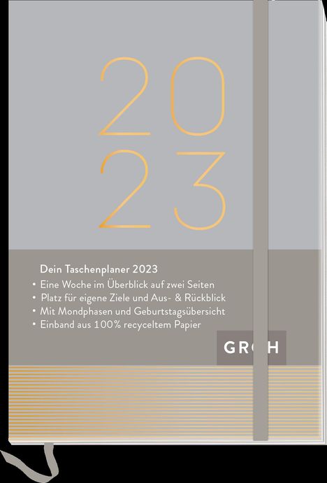 Groh Verlag: Taschenplaner 2023, Buch