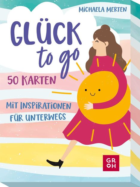 Michaela Merten: Glück to go - 50 Karten mit Inspirationen für unterwegs, Diverse