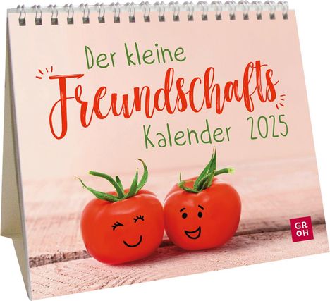 Mini-Kalender 2025: Der kleine Freundschaftskalender, Kalender