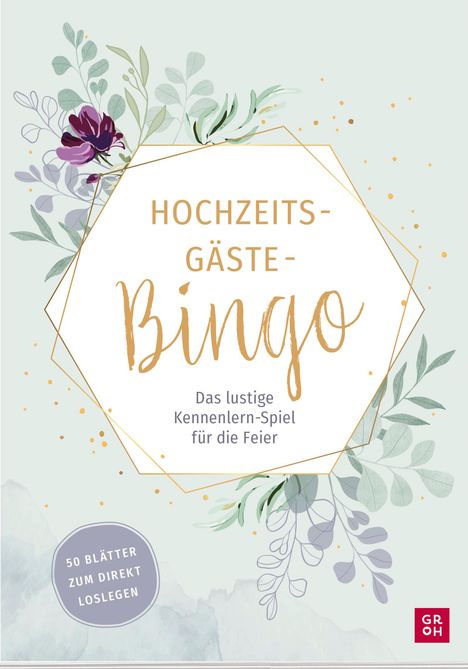 Hochzeits-Gäste-Bingo, Spiele