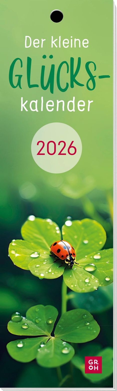 Der kleine Glückskalender 2026, Kalender