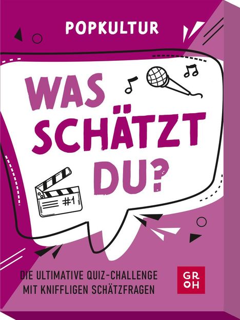 Marianne Huber: Was schätzt du? - Popkultur, Spiele