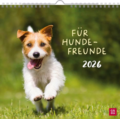 Für Hundefreunde 2026, Kalender