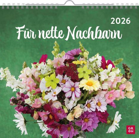 Wandkalender 2026: Für nette Nachbarn, Kalender