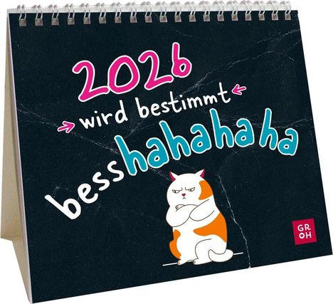 Mini-Kalender 2026: wird bestimmt besshahahaha, Kalender