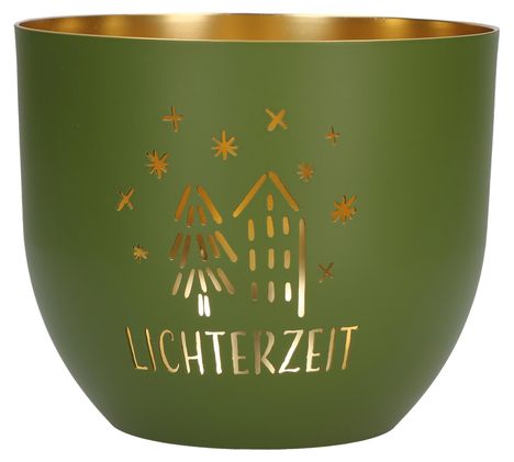 Lichterzeit. Windlicht aus Metall, Diverse