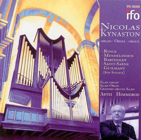 Nicolas Kynaston,Orgel, CD