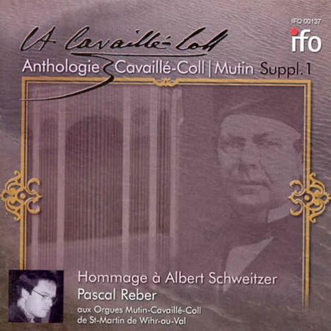 Pascal Reber - Hommage a Albert Schweitzer, CD