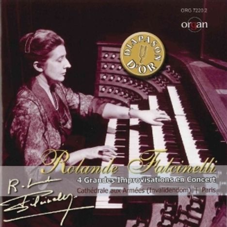 Rolande Falcinelli (1920-2006): 4 Grandes Improvisations en Concert, CD