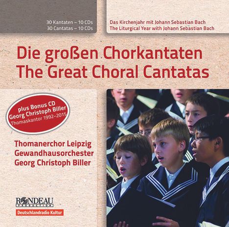 Thomanerchor Leipzig - Das Kirchenjahr mit Bach, 11 CDs