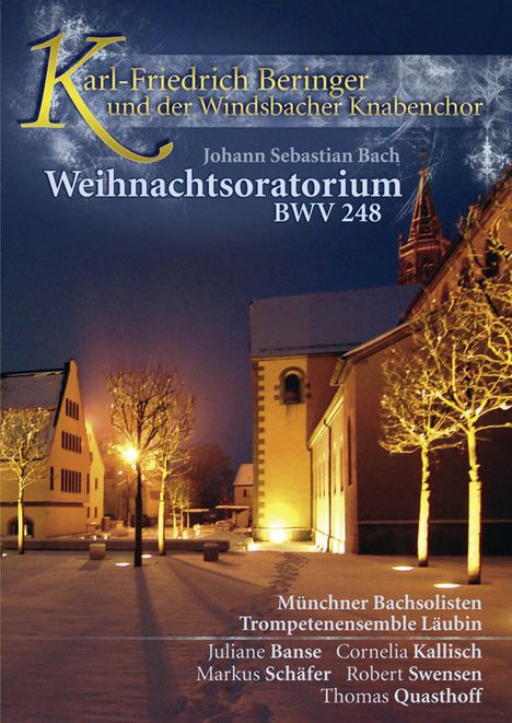 Johann Sebastian Bach (1685-1750): Weihnachtsoratorium BWV 248, DVD