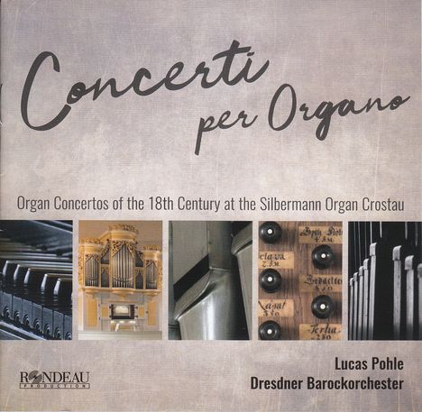 Concerti per Organo, CD