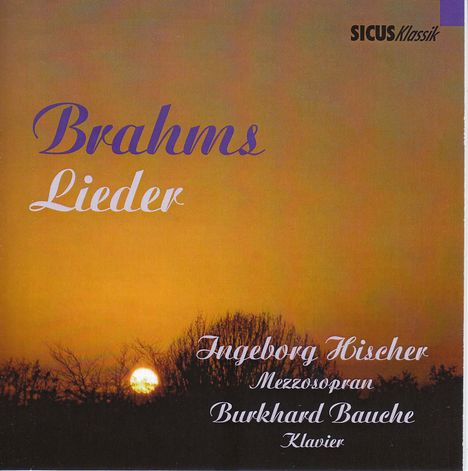 Johannes Brahms (1833-1897): Lieder, CD