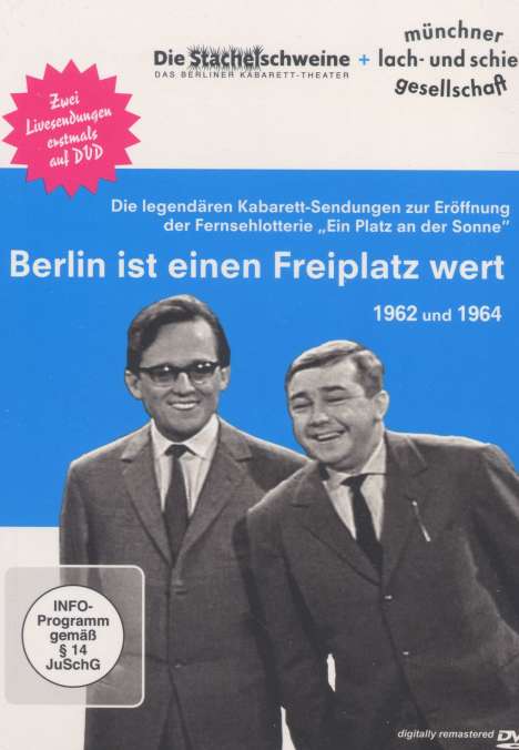 Berlin ist einen Freiplatz wert (Die Stachelschweine + Münchner Lach- und Schießgesellschaft), DVD