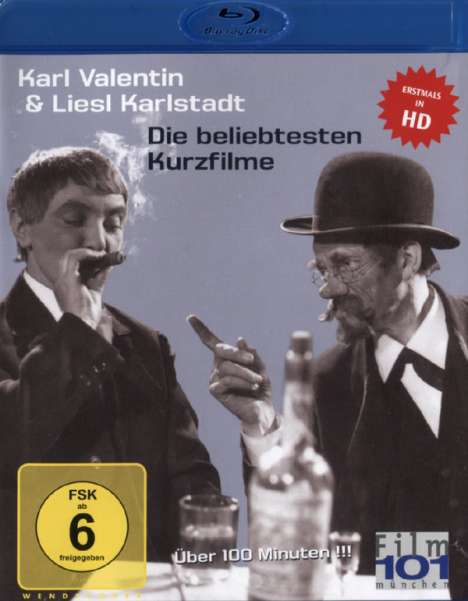 Karl Valentin &amp; Liesl Karlstadt: Die beliebtesten Kurzfilme (Blu-ray), Blu-ray Disc