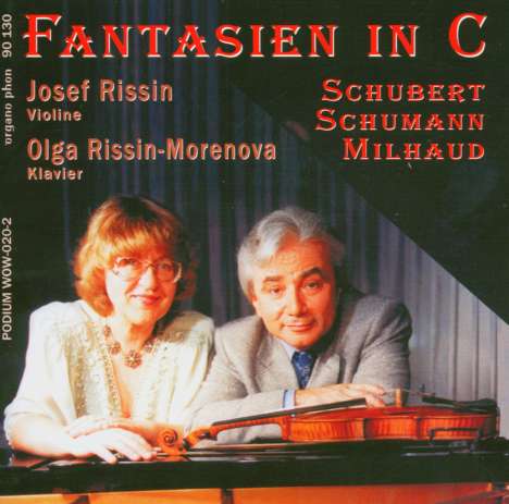 Darius Milhaud (1892-1974): Cinema-Fantaisie für Violine &amp; Klavier, CD