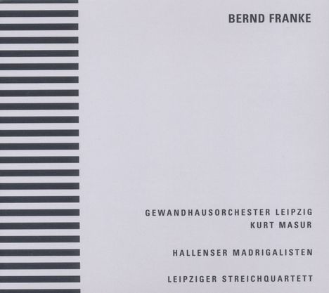 Bernd Franke (geb. 1959): Chagall-Musik für Orchester, CD