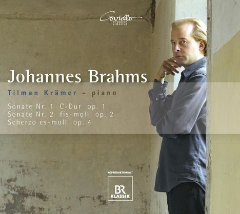 Johannes Brahms (1833-1897): Klaviersonaten Nr.1 &amp; 2, CD