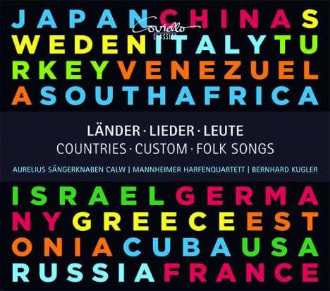 Aurelius Sängerknaben Calw - Eine musikalische Weltreise mit internationalen Volksliedern, CD