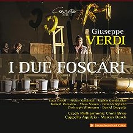 Giuseppe Verdi (1813-1901): I due Foscari, Blu-ray Disc