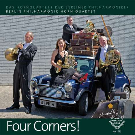 Das Hornquartett der Berliner Philharmoniker - Four Corners!, CD