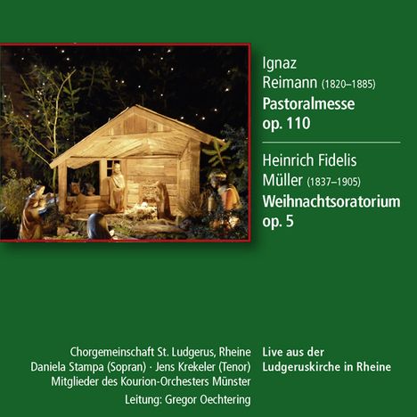 Heinrich Fidelis Müller (1837-1905): Weihnachtsoratorium op.5, CD