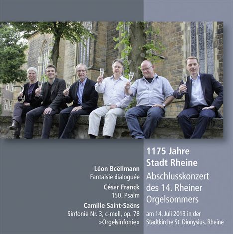 1175 Jahre Stadt Rheine - Abschlusskonzert des 14. Rheiner Orgelsommers, CD