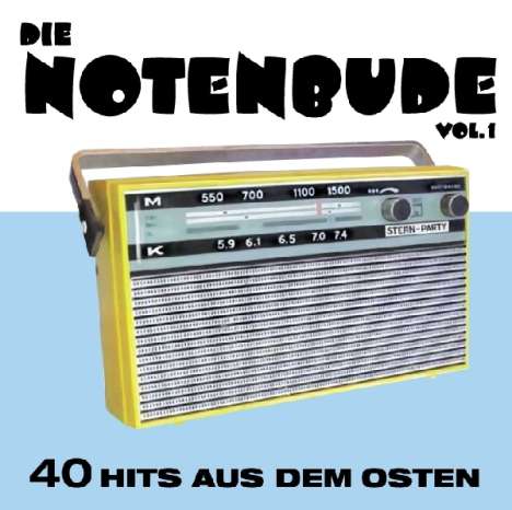 Die Notenbude Vol. 1 - 40 Hits aus dem Osten, 2 CDs