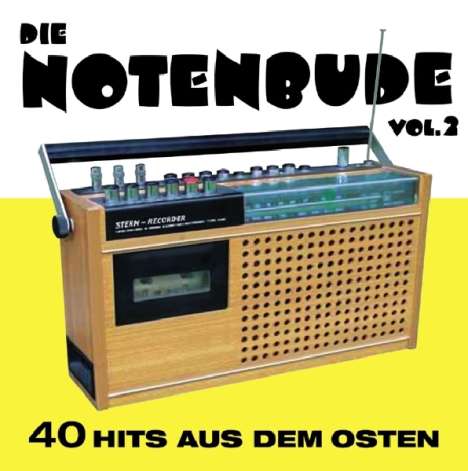 Die Notenbude Vol. 2 - 40 Hits aus dem Osten, 2 CDs