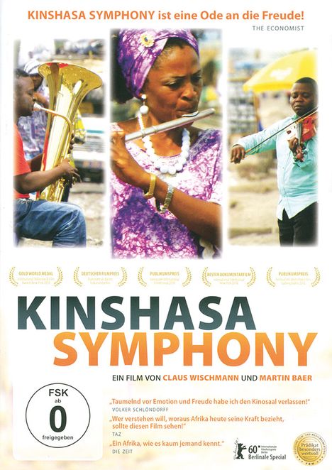 Kinshasa Symphony (OmU), DVD