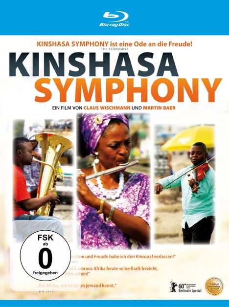 Kinshasa Symphony (OmU) (Blu-ray), Blu-ray Disc