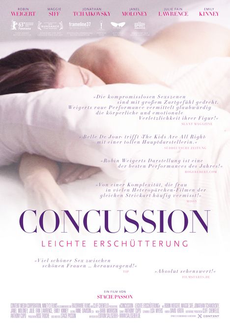 Concussion (OmU), DVD