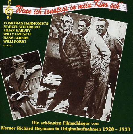 Werner Richard Heymann (1896-1961): Wenn ich sonntags in mein Kino geh', CD