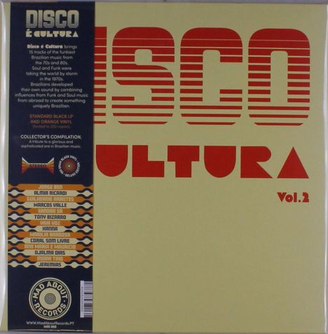 Disco E Cultura Vol. 2 (180g) (Limited Deluxe Edition), LP