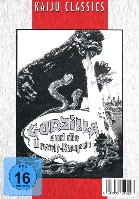 Godzilla und die Urwelt-Raupen, 2 DVDs