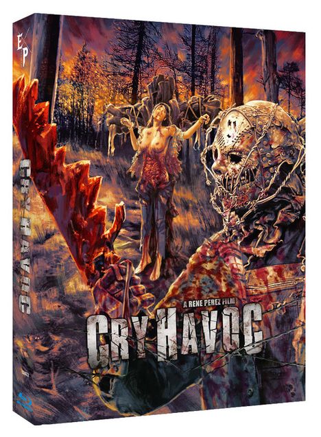 Cry Havoc (Blu-ray & DVD im Mediabook), 1 Blu-ray Disc und 1 DVD