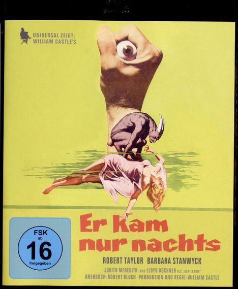 Er kam nur nachts (Blu-ray), Blu-ray Disc