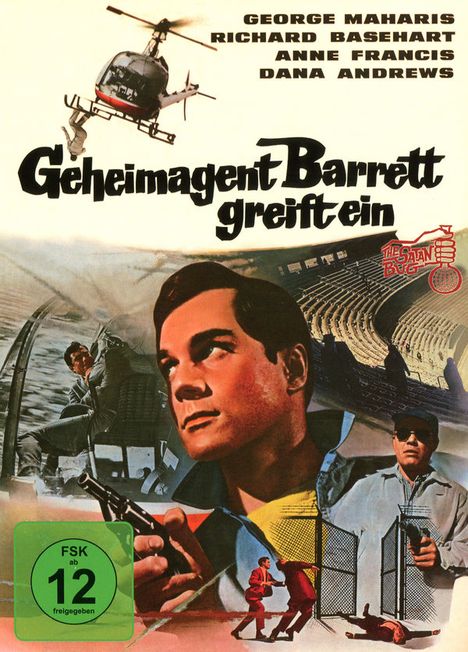 Geheimagent Barrett greift ein (Blu-ray im Mediabook), 1 Blu-ray Disc und 1 DVD