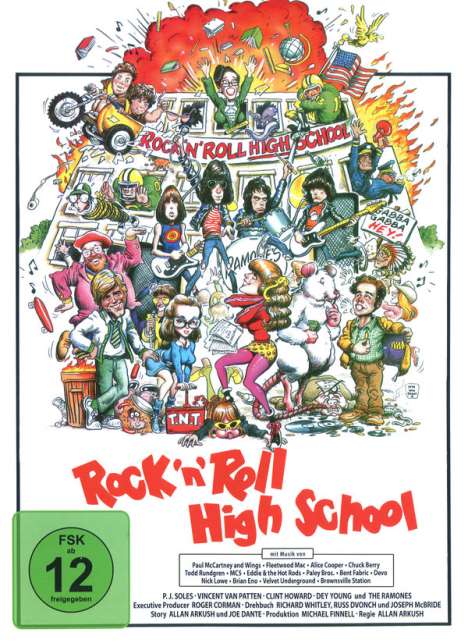Rock 'n' Roll High School (Blu-ray im Mediabook), Blu-ray Disc