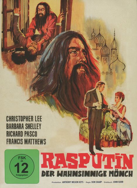 Rasputin - Der wahnsinnige Mönch (Blu-ray im Mediabook), Blu-ray Disc
