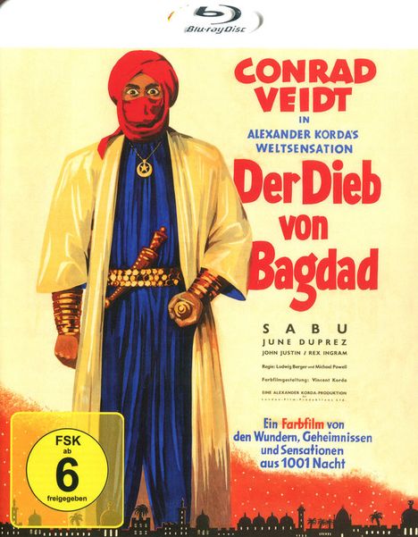 Der Dieb von Bagdad (1940) (Blu-ray), Blu-ray Disc