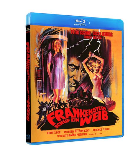 Frankenstein schuf ein Weib (Blu-ray), Blu-ray Disc