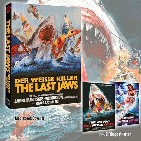 The Last Jaws - Der weisse Killer (Blu-ray im Mediabook), Blu-ray Disc