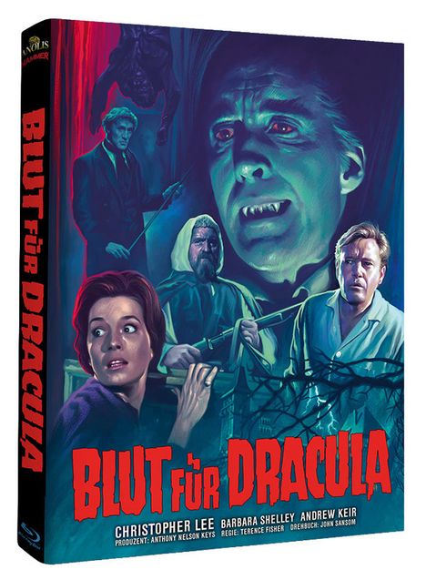 Blut für Dracula (Blu-ray im Mediabook), 2 Blu-ray Discs
