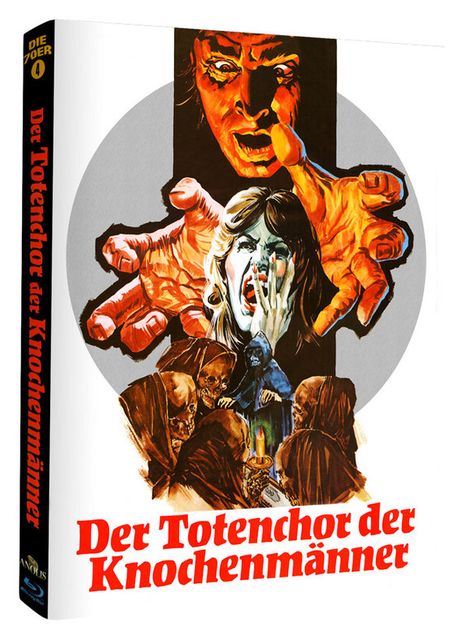Totenchor der Knochenmänner (Blu-ray im Mediabook), Blu-ray Disc