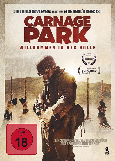 Carnage Park, DVD