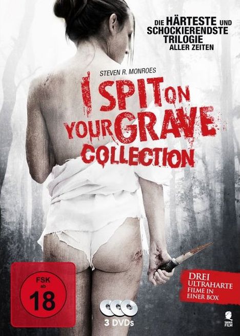 I Spit on your Grave Collection, 3 DVDs