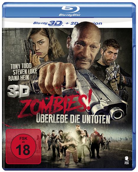 Zombies! - Überlebe die Toten (3D Blu-ray), Blu-ray Disc