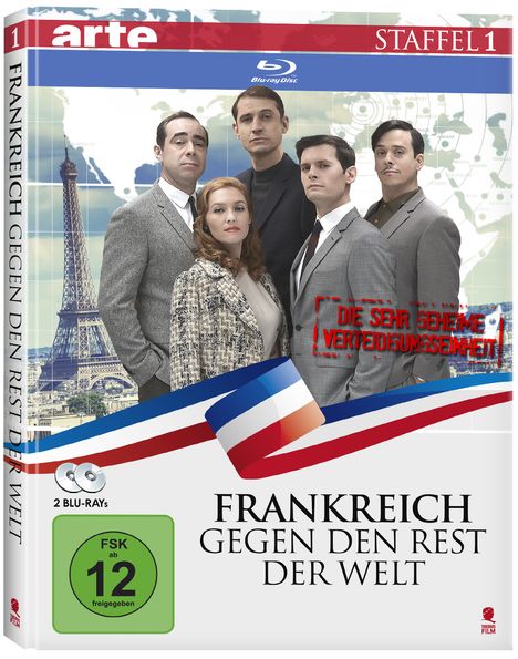 Frankreich gegen den Rest der Welt Staffel 1 (Blu-ray im Mediabook), 2 Blu-ray Discs